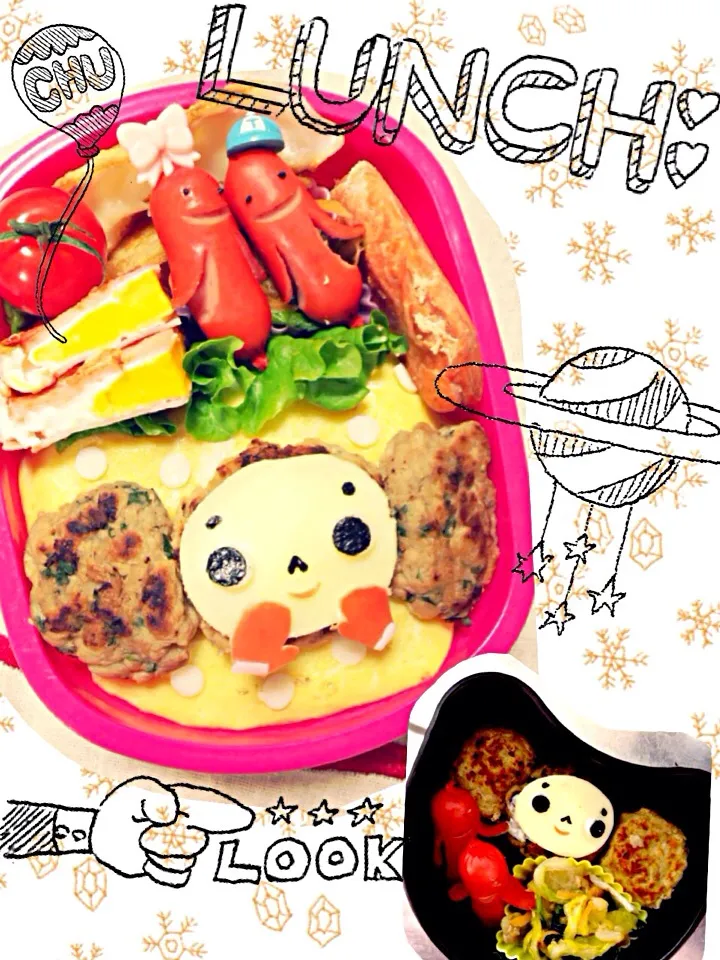 winterな、チェブラーシカ弁当(*¨*)|ひかるさん