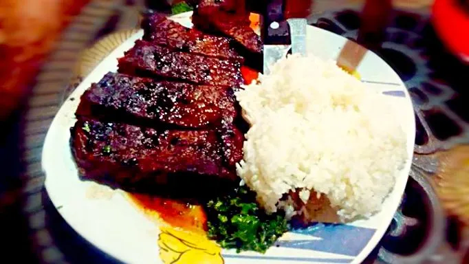 steak #yummy|Samantha Faye Aguirre Manglarさん