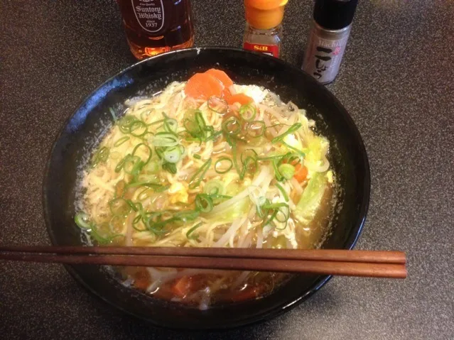 ラ王の袋麺、醤油味！(=ﾟωﾟ)ﾉ✨|サソリさん