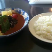 Snapdishの料理写真:チキン野菜スープカレー|上本涼孔さん