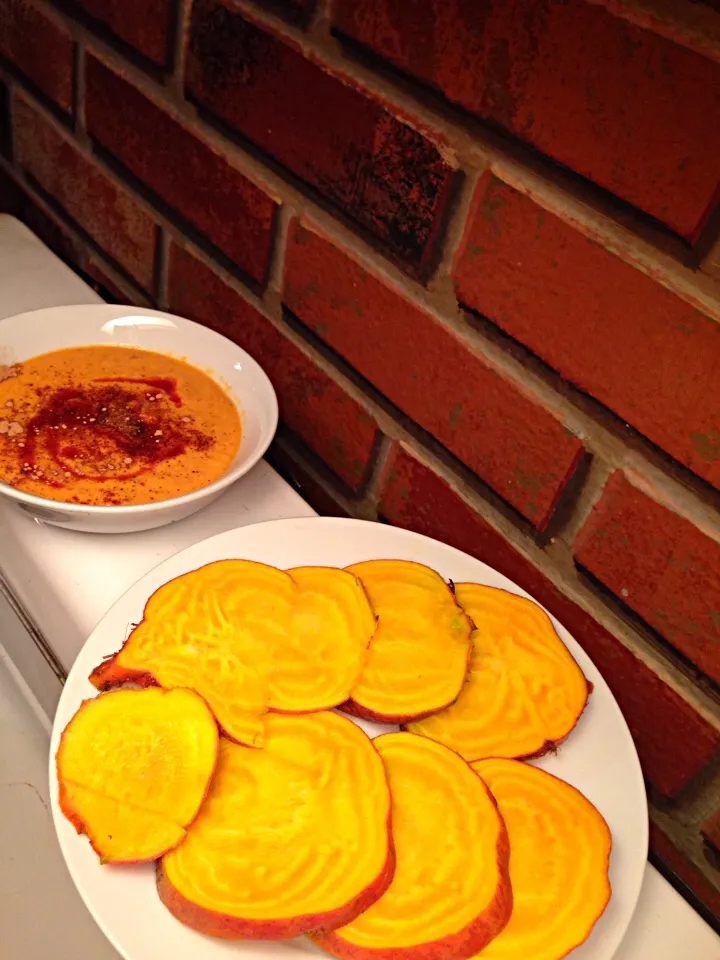 Peanut butter carrot chipotle mesquite dip|ali kamenovaさん