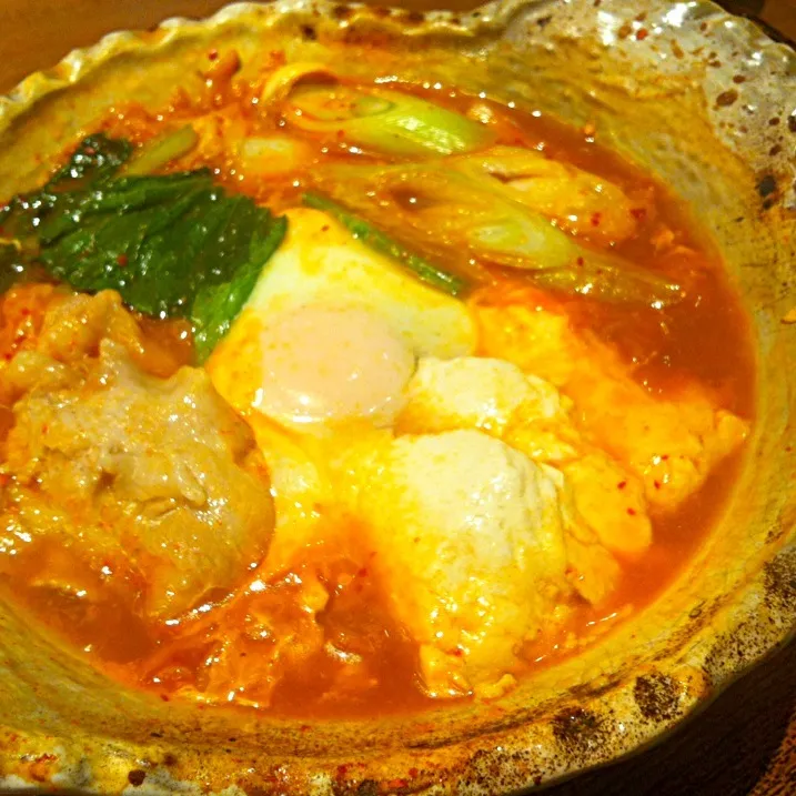 Tofu and kimuchi soup|Jorge Bernal Márquezさん