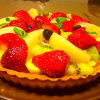 Snapdishの料理写真:フルーツタルト|tartetainさん