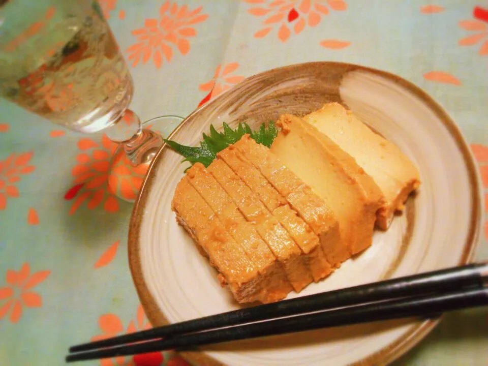 豆腐の醤油麹漬け|ゆっきーさん