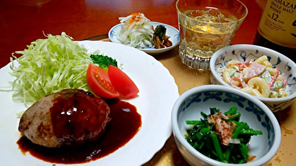 定食屋さん風～和牛ハンバーグ～|ｋｚｓｙｋさん