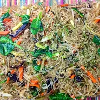 Snapdishの料理写真:Meatless Chap Chae (Jap Chae)|Indie Starさん