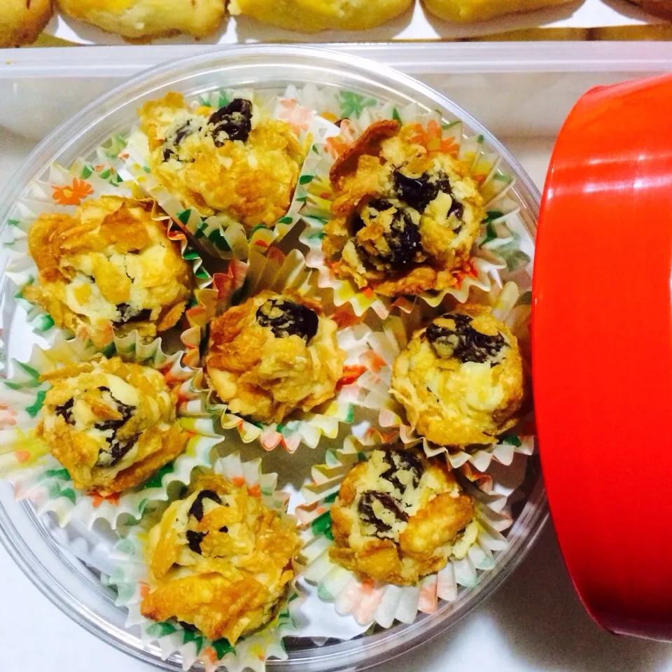 Cornflakes Raisin Cookies|Trish Wongさん