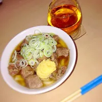 Snapdishの料理写真:小倉裏名物 どきどきうどん|Itsumi Uenakaさん