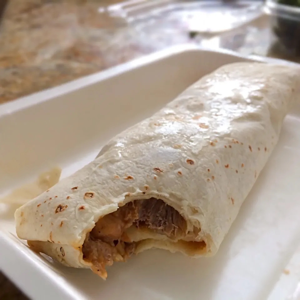 Steak and bean burrito|julia hoさん