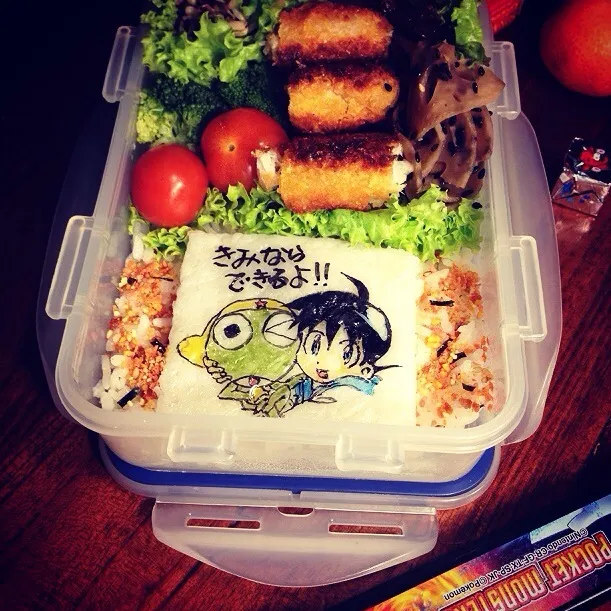 Sergeant Keroro Cheer Up Lunch Box ♥️ ケロロ軍曹弁当|Yuka Nakataさん