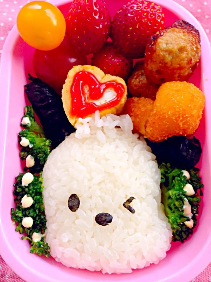 Lunch box☆Pochacco( by sanrio)🐶ﾎﾟﾁｬｯｺ|🌈Ami🍻さん