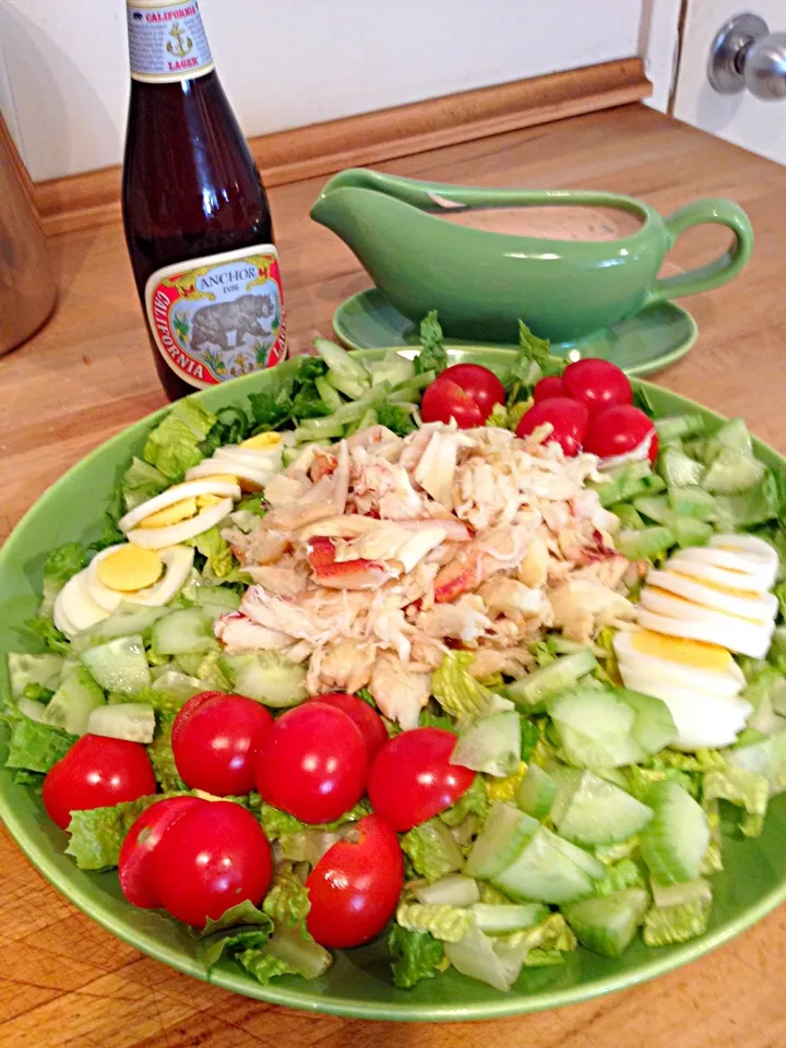 San Francisco Dungeness Crab Louie salad.|Allisonさん