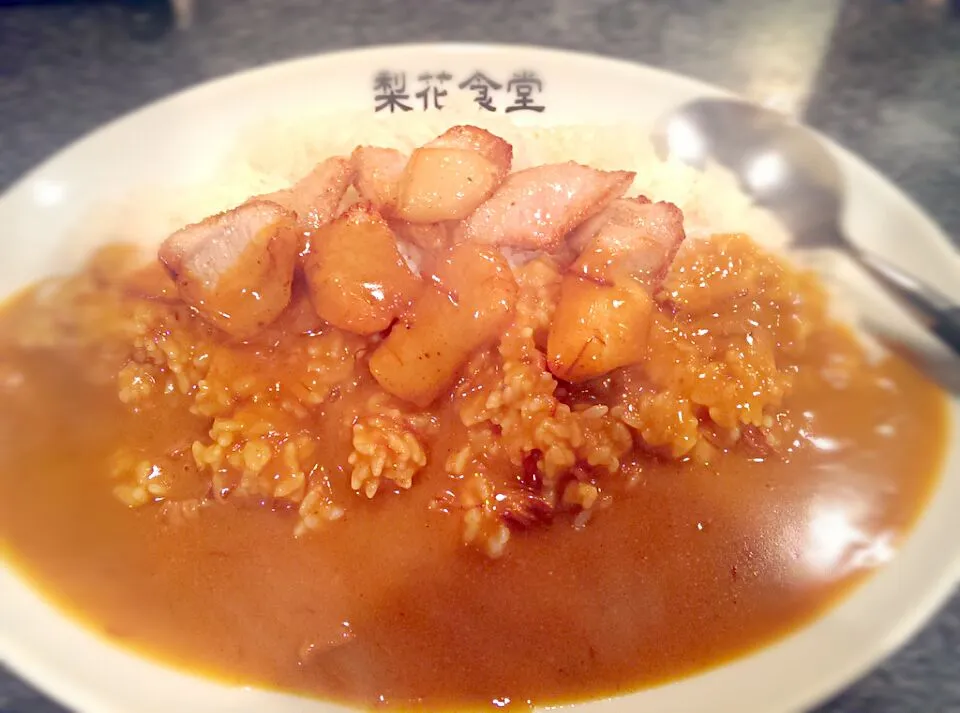 トントロステーキカレー！脂の乗った肉とルーの組み合わせが絶妙です。|Takaya Nomraさん