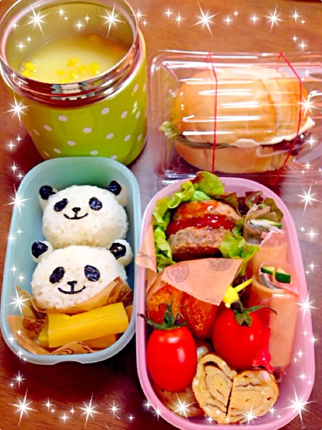 Snapdishの料理写真:娘のお弁当⭐️|みきさん