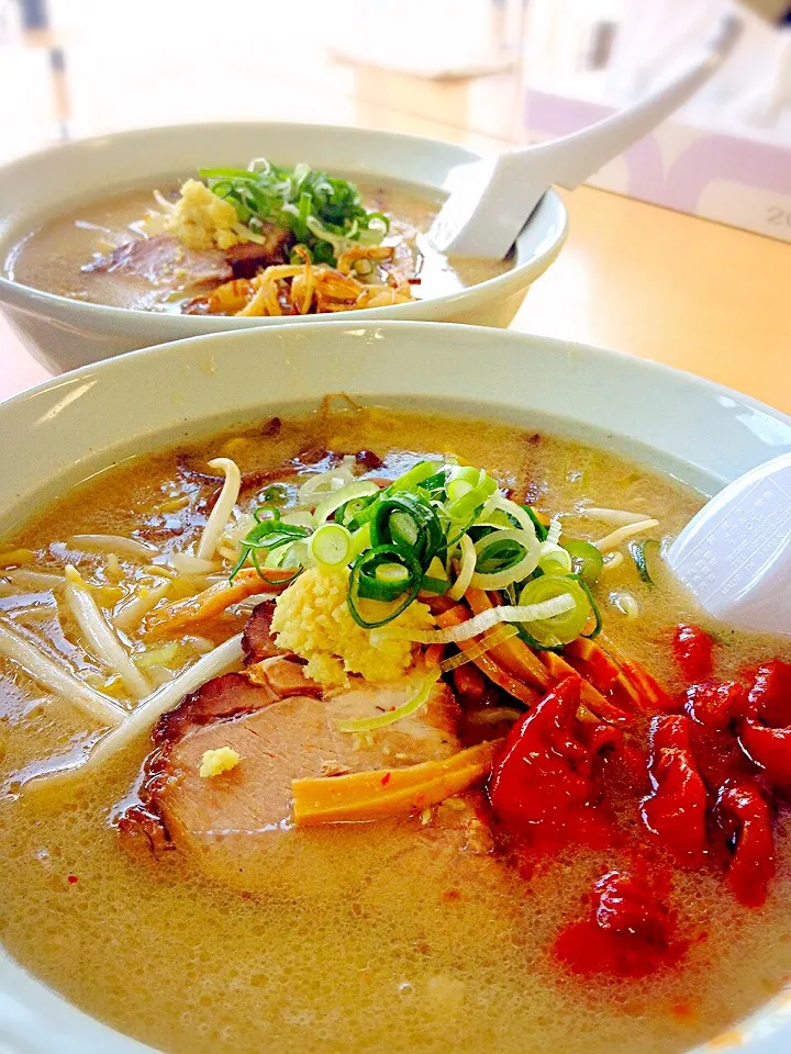 麺屋 はる吉 辛味噌ホルモンラーメン|かずきっちんさん