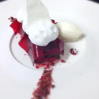 Raspberry Almond Chocolate Dessert|Prae~*さん