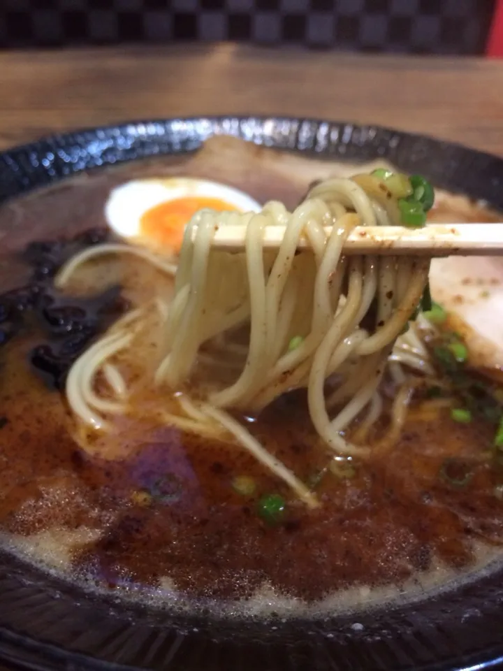 熊本ラーメン|神力屋 火酒さん