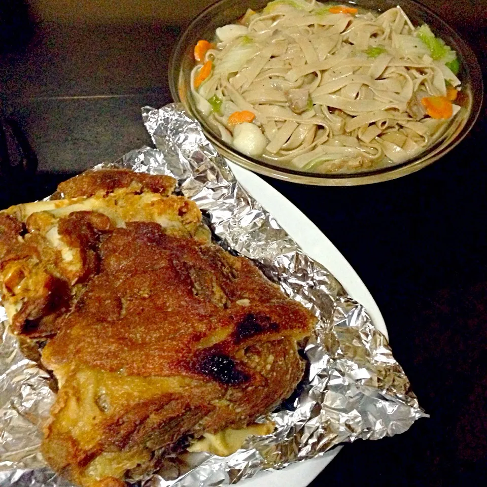 Crispy Pata & Pancit Shanghai!|iamfem05さん