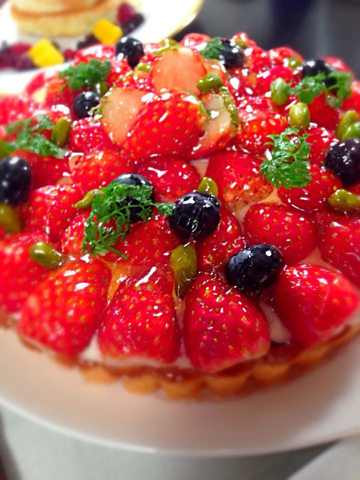 strawberry cake|baku osawaさん