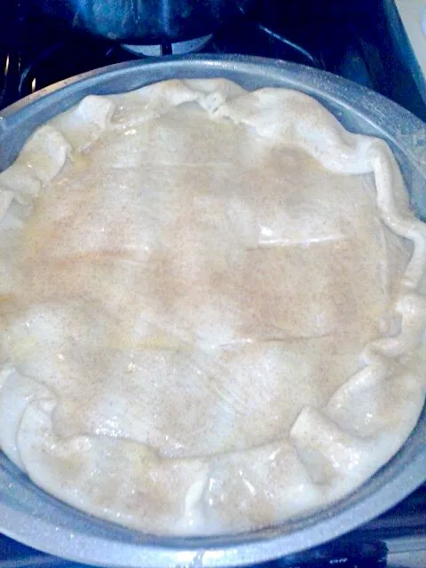 Prepping apple cobbler|Kristin Sterlingさん