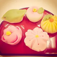 Japanese pastry "nerikiri"|Toriuchi Sanchanさん