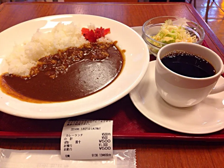 カレーランチ500円|カリヤ レイイチロウ。さん