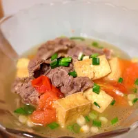 Snapdishの料理写真:Lemon Grass Tofu Beef Soup|Loc Voさん