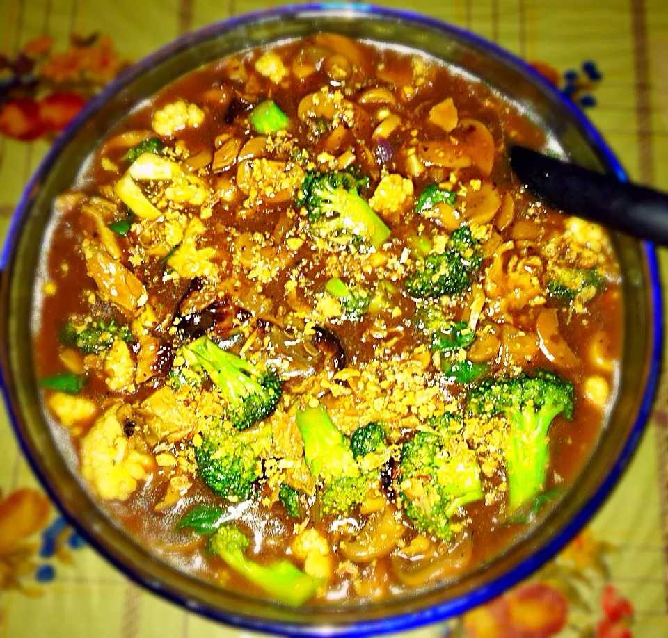 👌Stir-fry Strips of Lamb w/Pepper, BroccoLi & CauLifLower👍|KyaNNさん