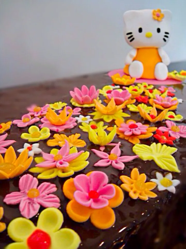 Hello Kitty chocolate cake|Ilanit V.さん