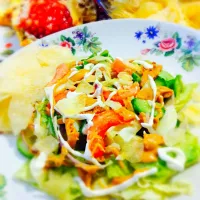 Snapdishの料理写真:Selada Padang (salad padang)|Essyief Cuisinさん