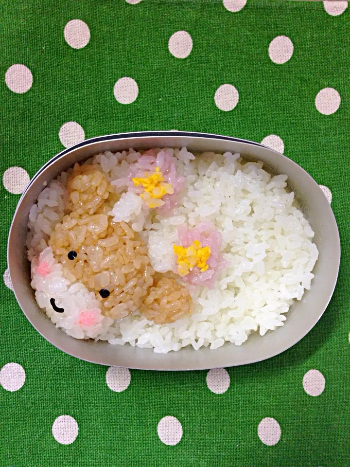 ベビーメルギューくん弁当|富士子🍒🐰🍓さん