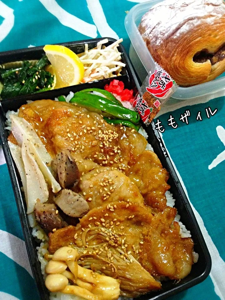 食べ盛り息子☆男の丼！弁当|けいちゃん（ももザィル）さん