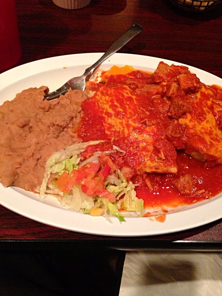 Pork tamales and refried beans|Seanさん