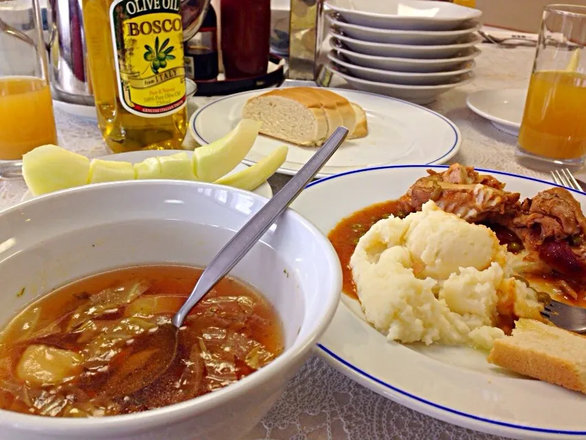 Snapdishの料理写真:ロシアの賄い料理|カリヤ レイイチロウ。さん