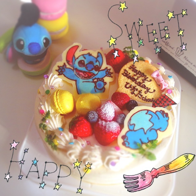 スティッチケーキ Haruka Snapdish スナップディッシュ Id Ntzdwa