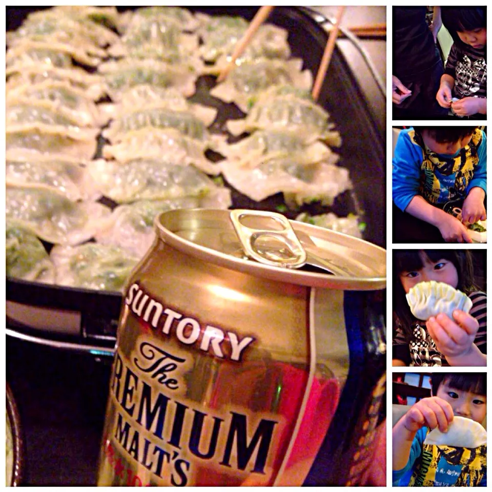 Making dumplings✌️餃子作り〜|🌈Ami🍻さん