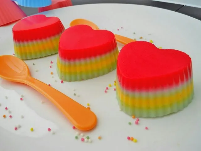 Mauritian Coloured Flag Jello..|Sharmeenconfessionsさん