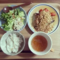 Snapdishの料理写真:冷蔵庫の余り物で|AKIさん