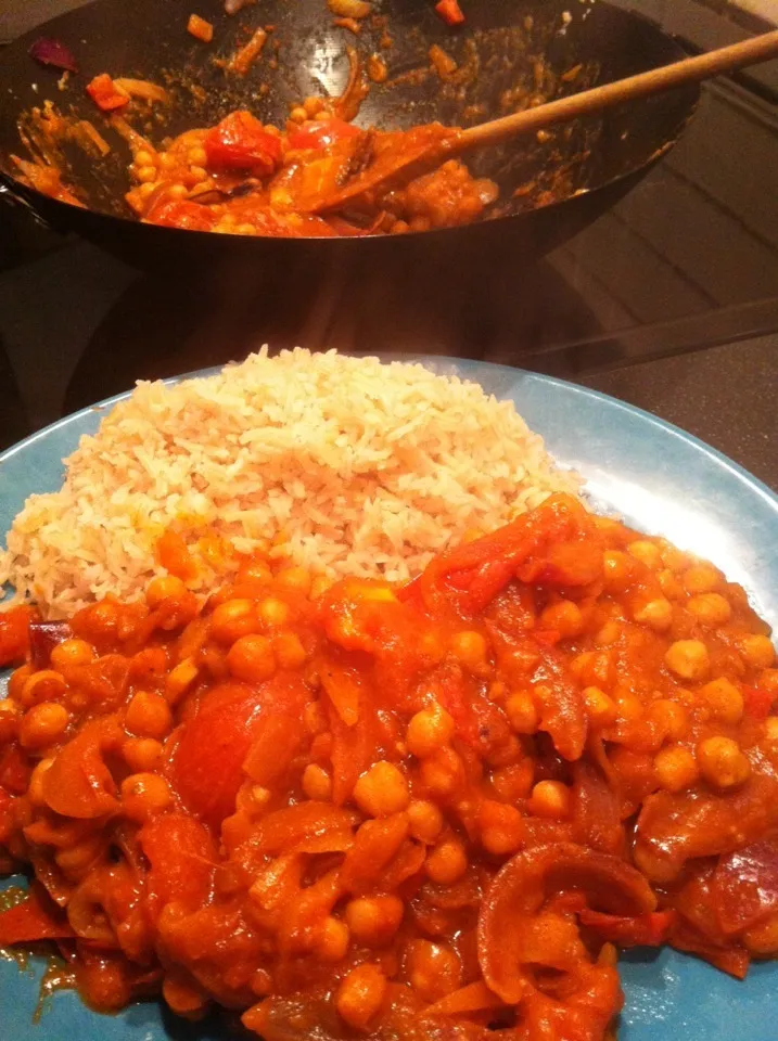 Chick pea & tomato curry|Nick Hiderさん