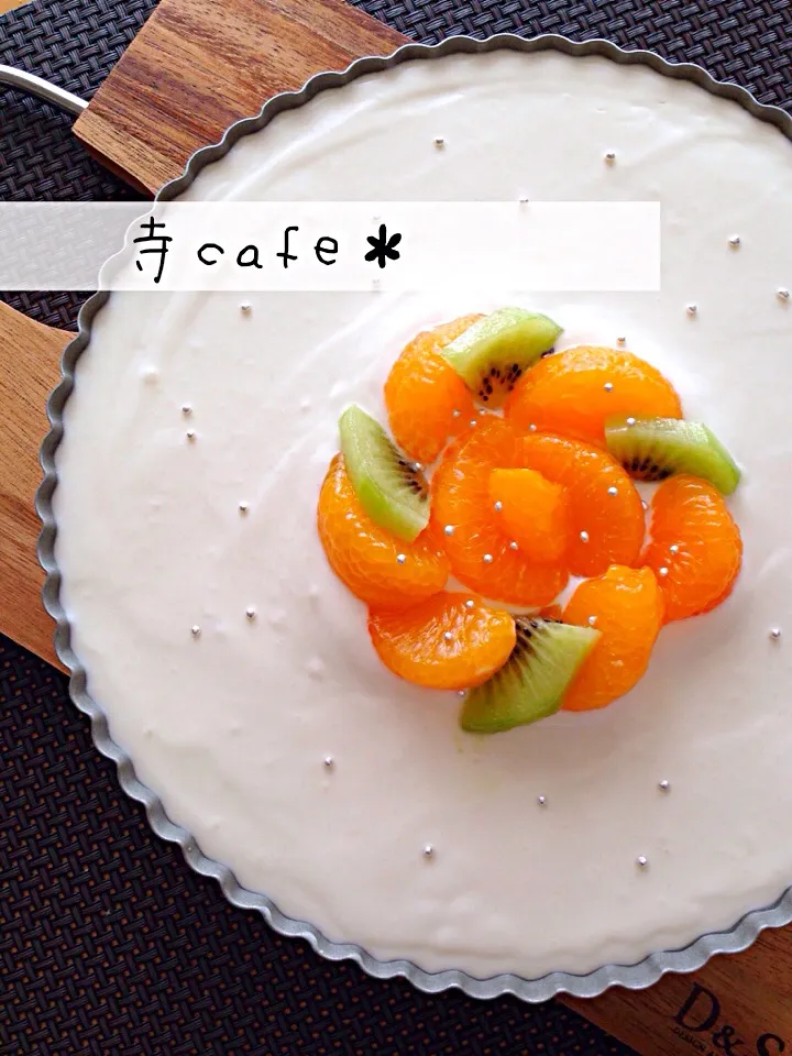 レアチーズケーキ(#^.^#)|寺cafe＊さん