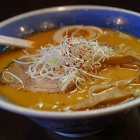 Snapdishの料理写真:無限ラーメン 辛味噌 函館|すなっぷさんさん