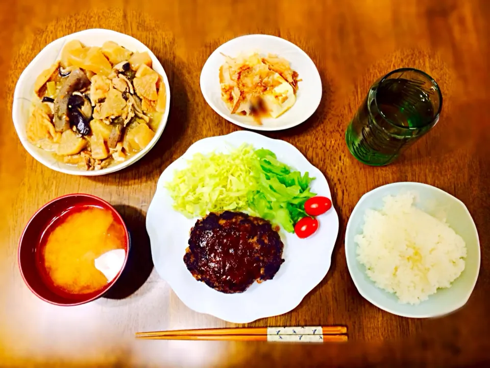 Snapdishの料理写真:大好きハンバーグ🍴😊💡|Sato5さん