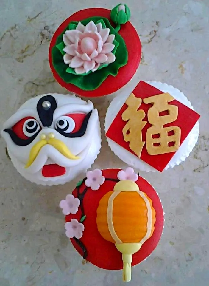 Chinese New Year Cupcakes|nicky tangさん