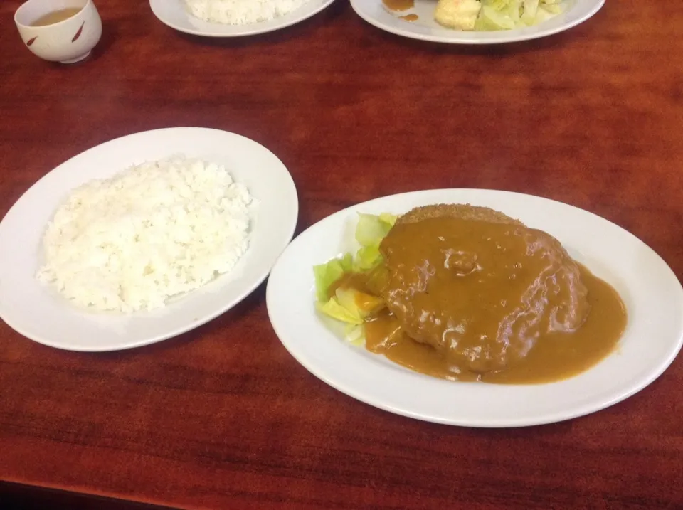 サービストンカツランチ 350円*\(^o^)/*|藤井 崇之さん