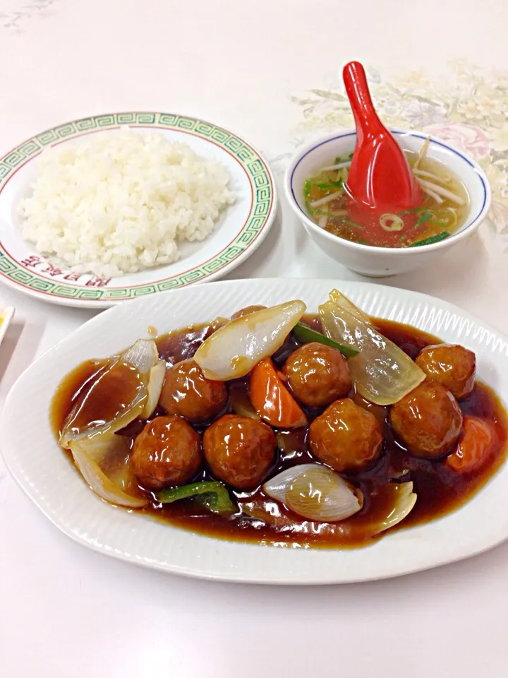 肉だんご定食|Jun  Ohnishiさん