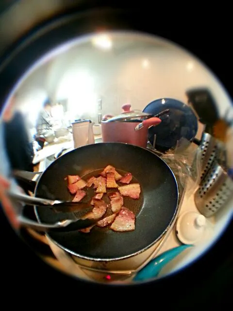 cured meat in the pan umami^10000|Maikさん