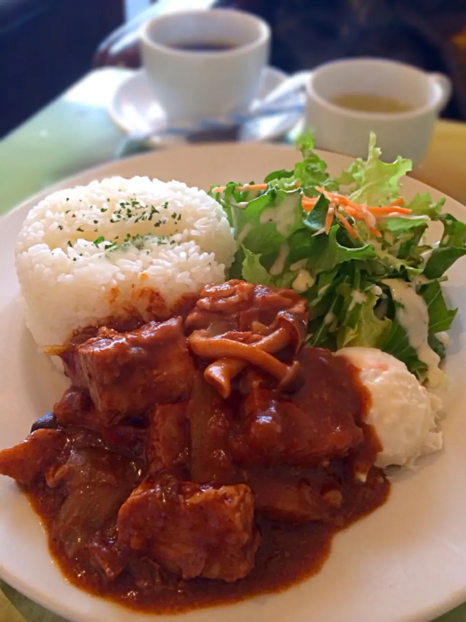 コンシールカフェの豚バラ肉のデミグラスソース煮|michiteruさん