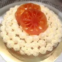 Snapdishの料理写真:Bael fruit cake with cream cheese frosting|Prae~*さん