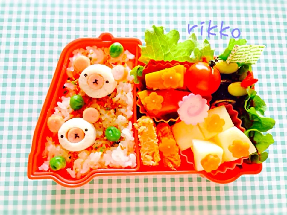 💛チビっクマのお弁当〜💛|rikkoさん