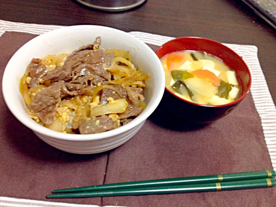 Snapdishの料理写真:牛丼|sae＊さん